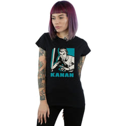 Star Wars - T-shirt REBELS KANAN - Femme (Noir)