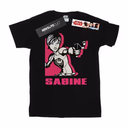 Star Wars - T-shirt REBELS SABINE - Homme (Noir)