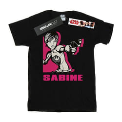 Star Wars - T-shirt REBELS SABINE - Homme (Noir)