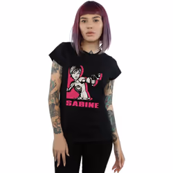 Star Wars - T-shirt REBELS SABINE - Femme (Noir)