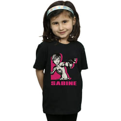 Star Wars - T-shirt REBELS SABINE - Fille (Noir)