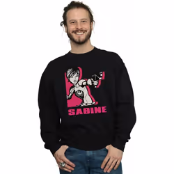 Star Wars - Sweat REBELS SABINE - Homme (Noir)