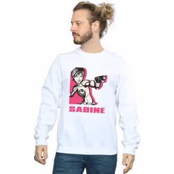 Star Wars - Sweat REBELS SABINE - Homme (Blanc)
