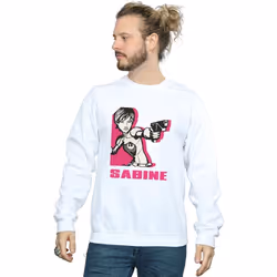 Star Wars - Sweat REBELS SABINE - Homme (Blanc)