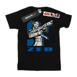 Star Wars - T-shirt REBELS ZEB - Homme (Noir)
