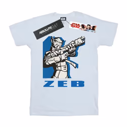 Star Wars - T-shirt REBELS ZEB - Homme (Blanc)