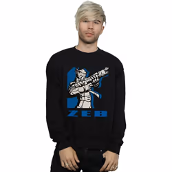 Star Wars - Sweat REBELS ZEB - Homme (Noir)
