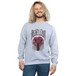 Star Wars - Sweat REBELS REBELLION - Homme (Gris chiné)