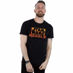 Star Wars - T-shirt REBELS - Homme (Noir)