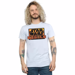 Star Wars - T-shirt REBELS - Homme (Gris chiné)