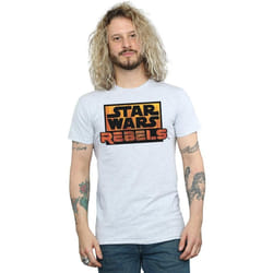 Star Wars - T-shirt REBELS - Homme (Gris chiné)