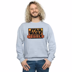 Star Wars - Sweat REBELS - Homme (Gris chiné)