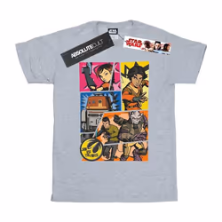 Star Wars - T-shirt REBELS - Homme (Gris chiné)