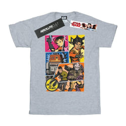Star Wars - T-shirt REBELS - Homme (Gris chiné)