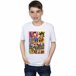 Star Wars - T-shirt REBELS - Garçon (Blanc)