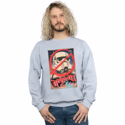 Star Wars - Sweat REBELS - Homme (Gris chiné)