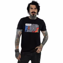 Disney - T-shirt RICH AND FAMOUS - Homme (Noir)