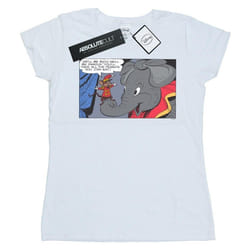 Disney - T-shirt RICH AND FAMOUS - Femme (Blanc)