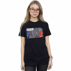 Disney - T-shirt RICH AND FAMOUS - Femme (Noir)