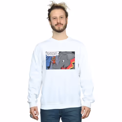 Disney - Sweat RICH AND FAMOUS - Homme (Blanc)