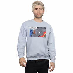 Disney - Sweat RICH AND FAMOUS - Homme (Gris chiné)