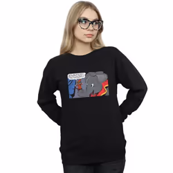 Disney - Sweat RICH AND FAMOUS - Femme (Noir)