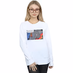 Disney - Sweat RICH AND FAMOUS - Femme (Blanc)