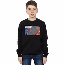 Disney - Sweat RICH AND FAMOUS - Garçon (Noir)