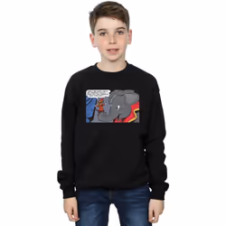 Disney - Sweat RICH AND FAMOUS - Garçon (Noir)