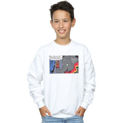 Disney - Sweat RICH AND FAMOUS - Garçon (Blanc)