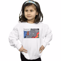 Disney - Sweat RICH AND FAMOUS - Fille (Blanc)