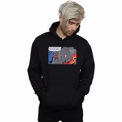 Disney - Sweat à capuche RICH AND FAMOUS - Homme (Noir)