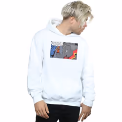 Disney - Sweat à capuche RICH AND FAMOUS - Homme (Blanc)