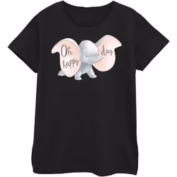 Disney - T-shirt HAPPY DAY - Femme (Noir)