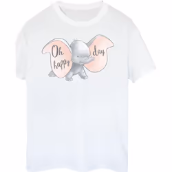 Disney - T-shirt HAPPY DAY - Femme (Blanc)