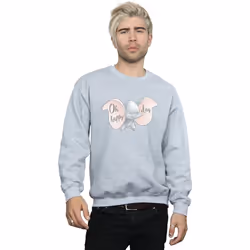 Disney - Sweat HAPPY DAY - Homme (Gris chiné)