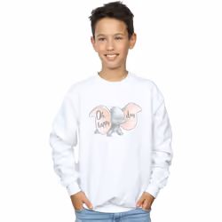 Disney - Sweat HAPPY DAY - Garçon (Blanc)