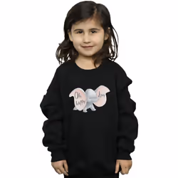 Disney - Sweat HAPPY DAY - Fille (Noir)