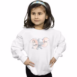 Disney - Sweat HAPPY DAY - Fille (Blanc)