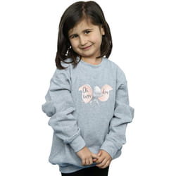 Disney - Sweat HAPPY DAY - Fille (Gris chiné)