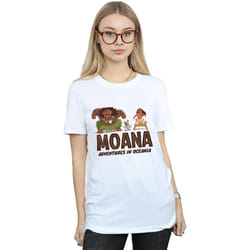 Disney - T-shirt ADVENTURES IN OCEANIA - Femme (Blanc)