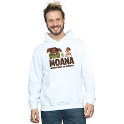 Disney - Sweat à capuche ADVENTURES IN OCEANIA - Homme (Blanc)