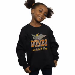 Disney - Sweat THE ONE AND ONLY - Fille (Noir)