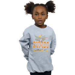 Disney - Sweat THE ONE AND ONLY - Fille (Gris chiné)