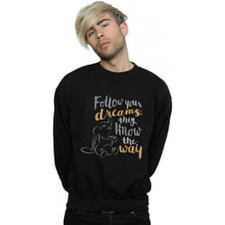 Disney - Sweat FOLLOW YOUR DREAM - Homme (Noir)