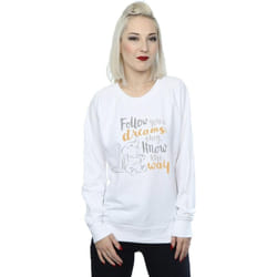 Disney - Sweat FOLLOW YOUR DREAM - Femme (Blanc)