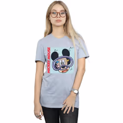 Disney - T-shirt - Femme (Gris chiné)