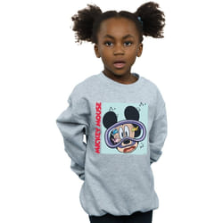 Disney - Sweat - Fille (Gris chiné)