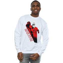 Disney - Sweat THE INCREDIBLES SAVING THE DAY - Homme (Blanc)
