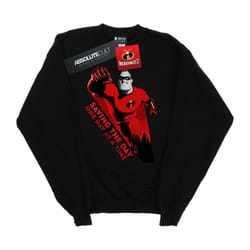 Disney - Sweat THE INCREDIBLES SAVING THE DAY - Garçon (Noir)